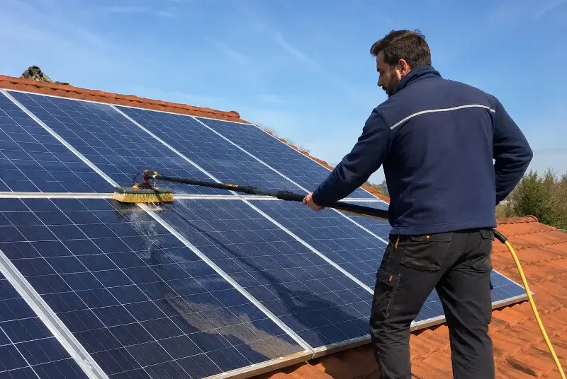 Nettoyage et entretien de panneaux solaires à Lauzerville
